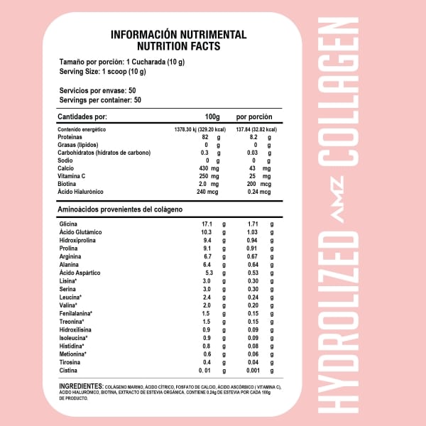 AMZ Colageno Premium Hidrolizado 1 KG