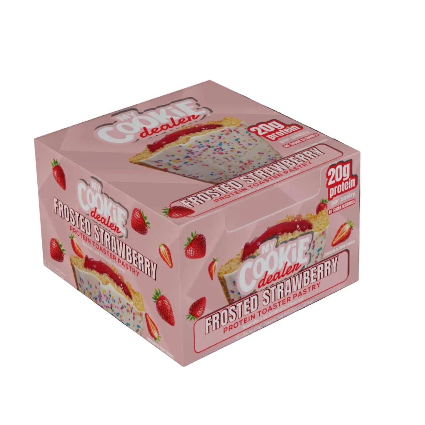 Raw My Cookie Toaster Pastry Frosted 12 pack