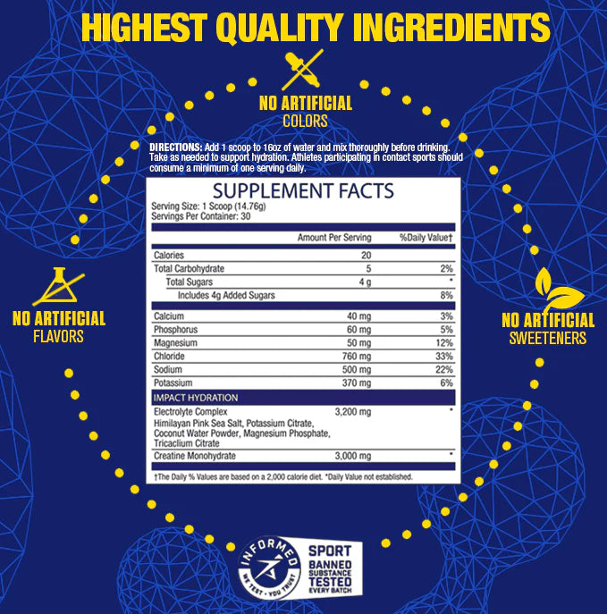 MHP Impact Hydratation 30 Serv