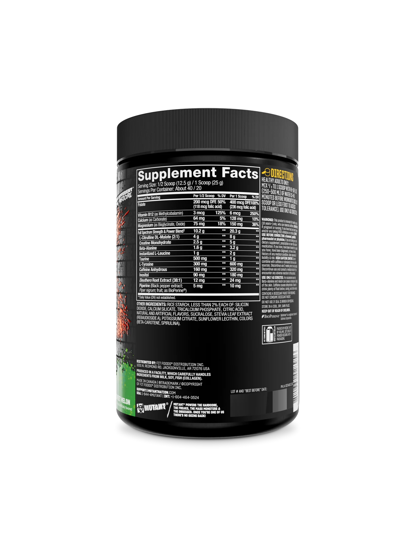 Mutant All-In 40 Serv