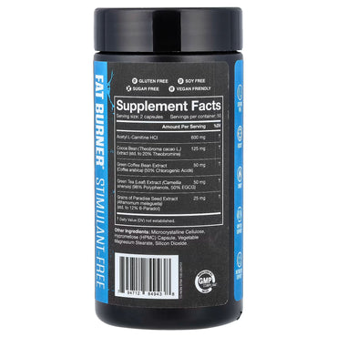 Cobra The Omen Fat Burner Stim Free 100 Caps