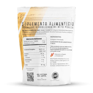 Meta Colageno Hidrolizado 500 Gr
