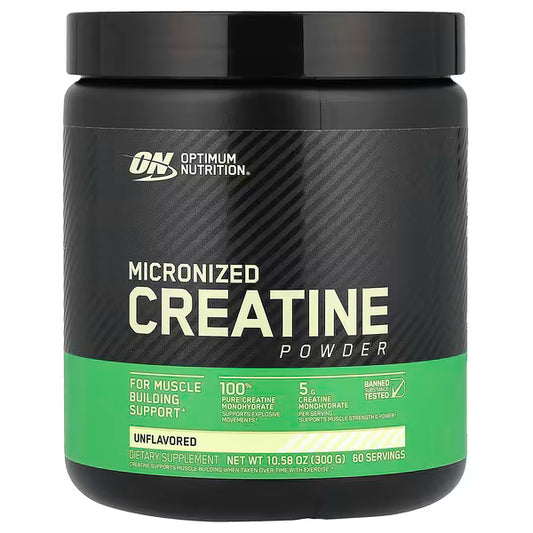 Optimum Nutrition Creatina Micronizada 300 grs (sin scoop)