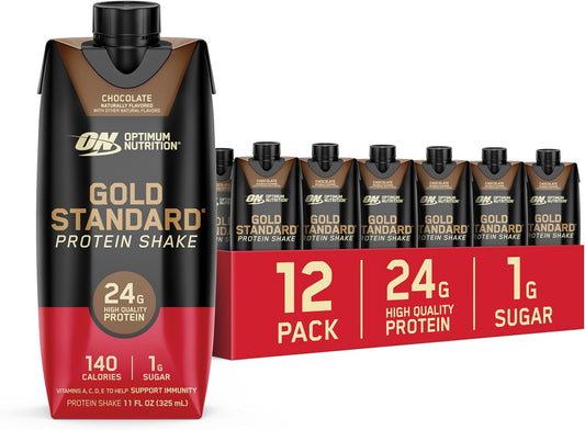 Optimum Nutrition On Gold Standard Shake 24 pack / 2 x 12 pack