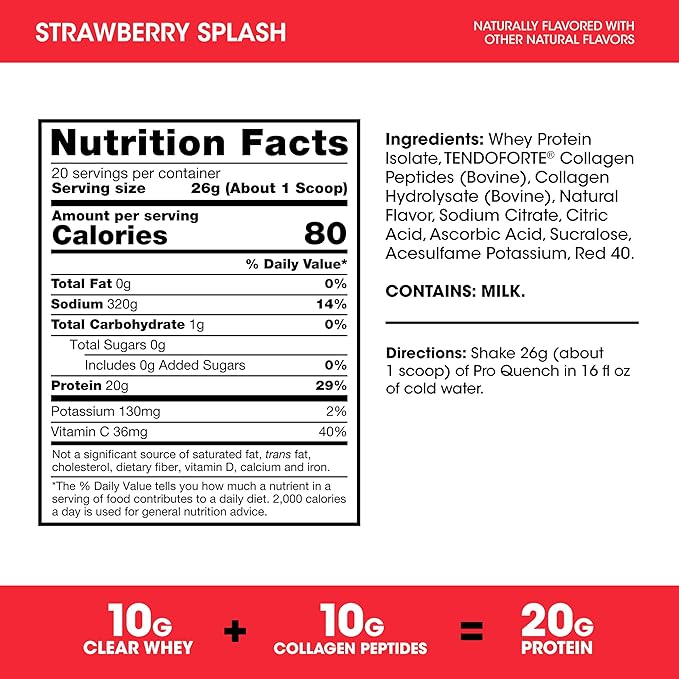 Optimum Nutrition Pro Quench 1.14 Lbs