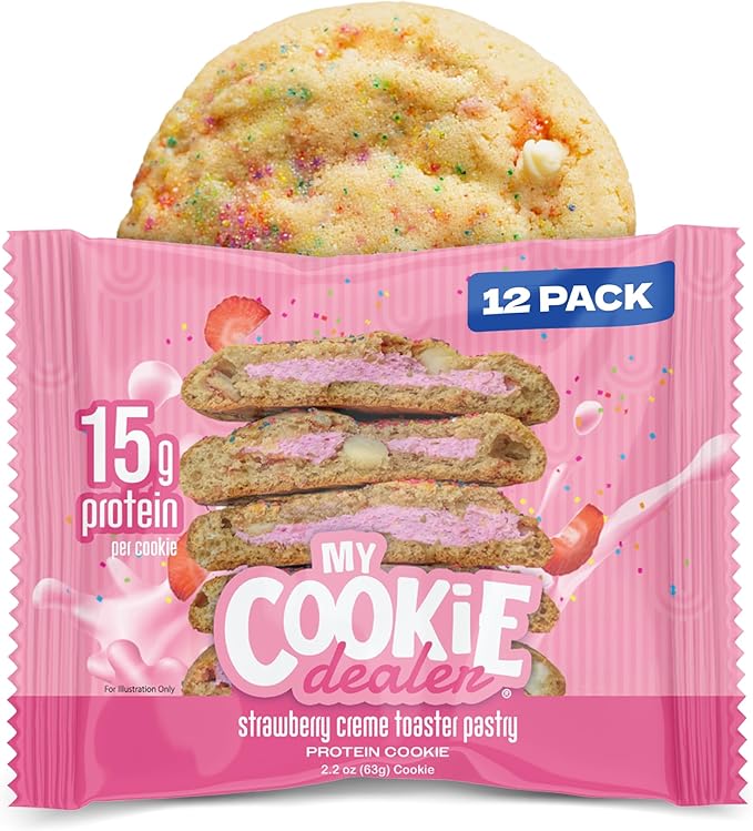 Raw My Cookie Dealer Galleta Vegana 12 pack by Cbum (Version 63 grs Pequeña)