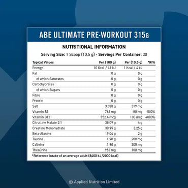 Applied Nutrition ABE Ultimate Pre Workout 30 serv