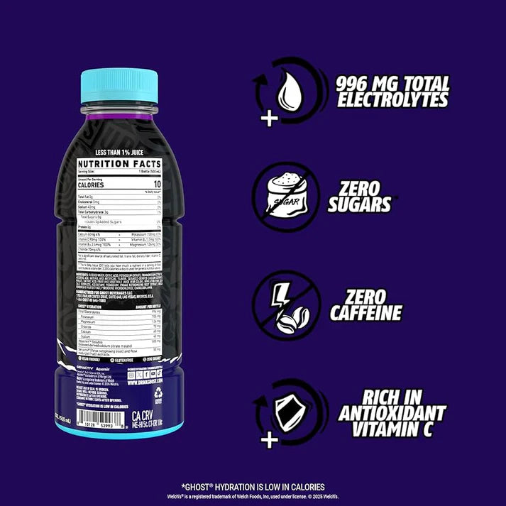 Ghost Hydratation 16 Oz 12 Pak