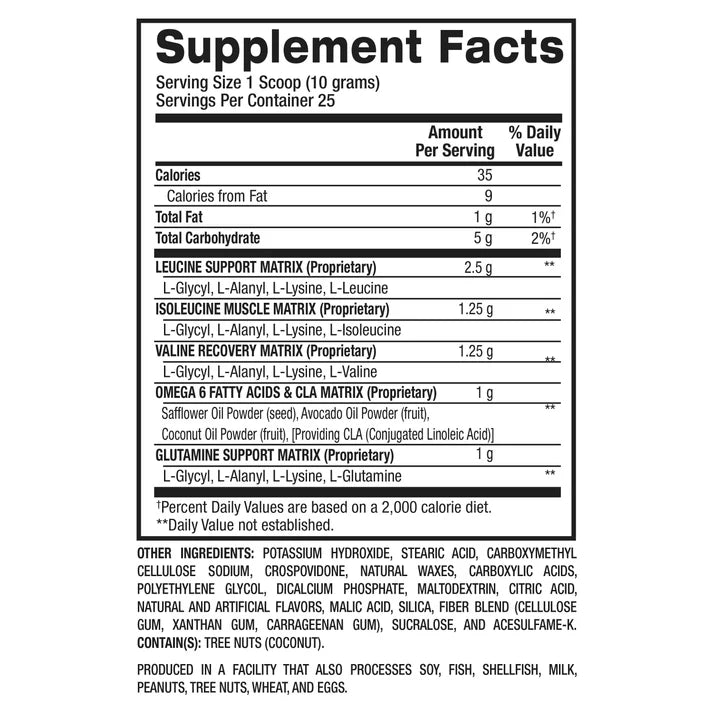 BPI Best Amino 25 Servicios