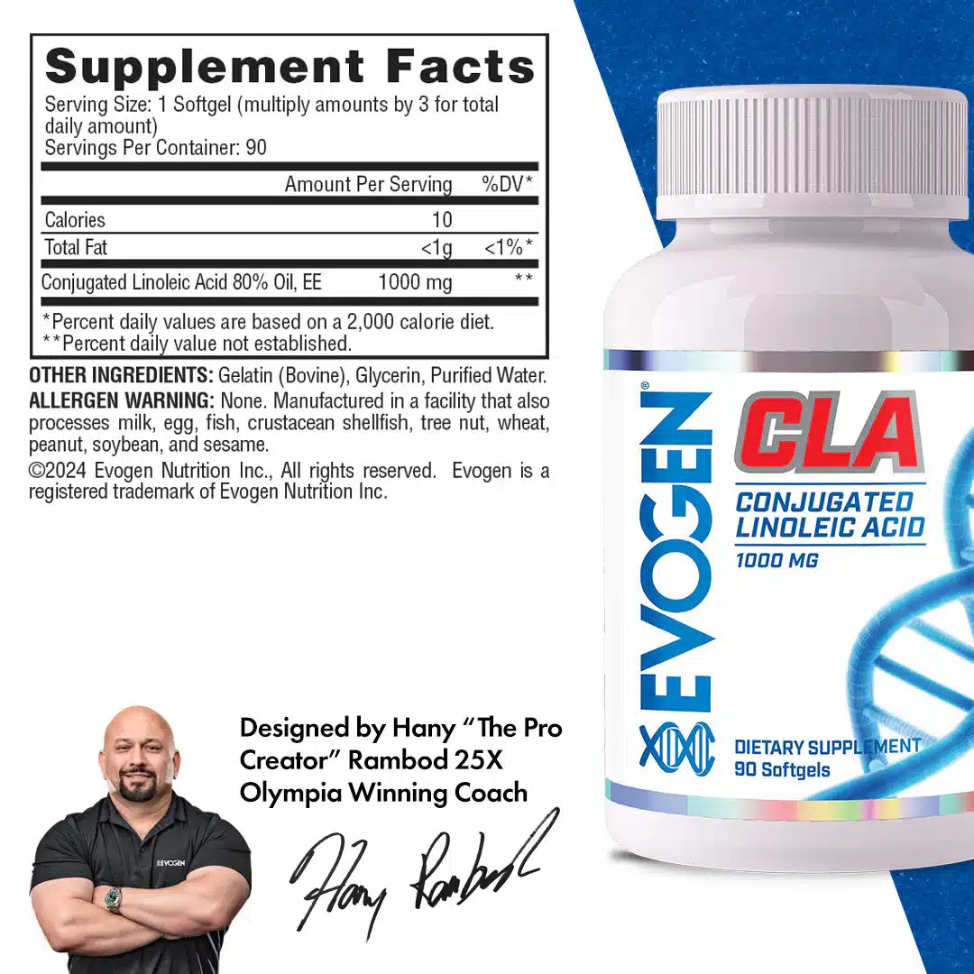 Evogen CLA 1000MG 90 CAPS