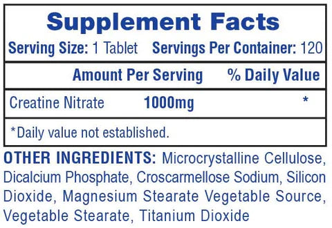 Hi-Tech Creatine Nitrate 120 Cts