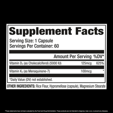 Gat Vitamin D3 + K2