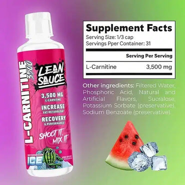 Lean Sauce L-carnitine Liquida 458ml