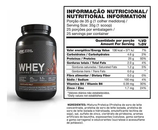 Optimum Nutrition Whey Gourmet 2 Lbs