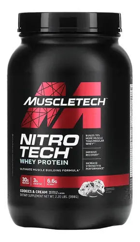 Muscletech Nitrotech Whey Protein Builder (Perfomance) 2 Lb