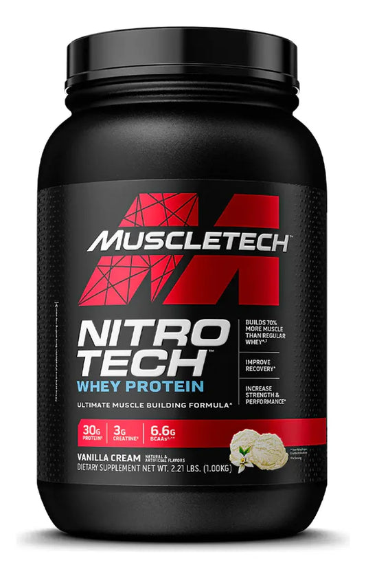 Muscletech Nitrotech Whey Protein Builder (Perfomance) 2 Lb