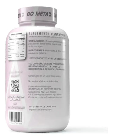 Meta Myo & Dchiro Inositol 120 Caps