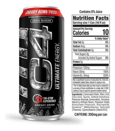 Cellucor C4 Energy Drink Ultimate 24 Latas (2 PACK DE 12 PZAS )