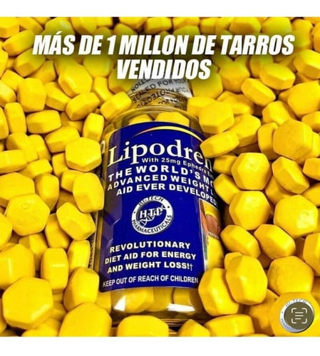 Hi-Tech Lipodrene Amarillo 90 caps