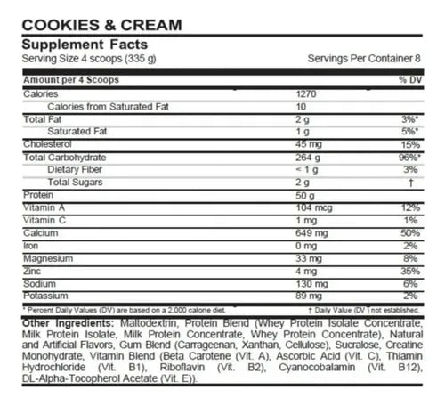 Inner Armour Hard Mass Gainer 6 Lbs