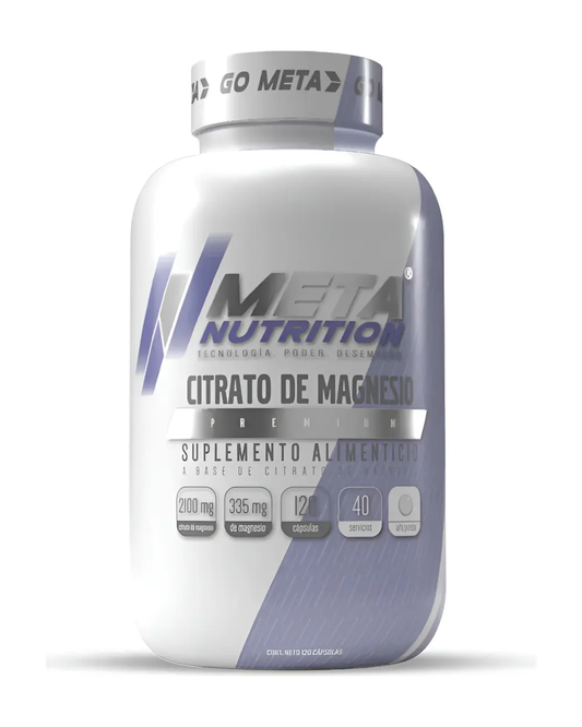 Meta Citrato de Magnesio 120 Caps