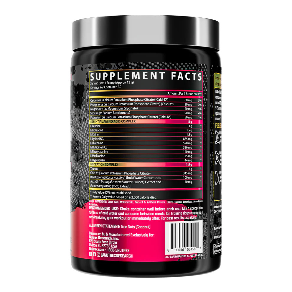 Nutrex EAA Hydratation 30 Serv