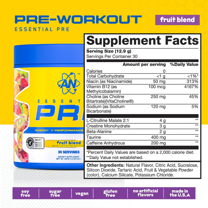 Applied Nutrition ABE essentials 30 servings