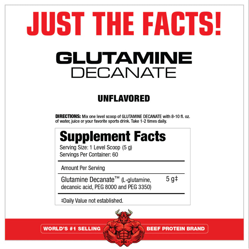 Musclemeds Glutamine Decanate 300 Gr