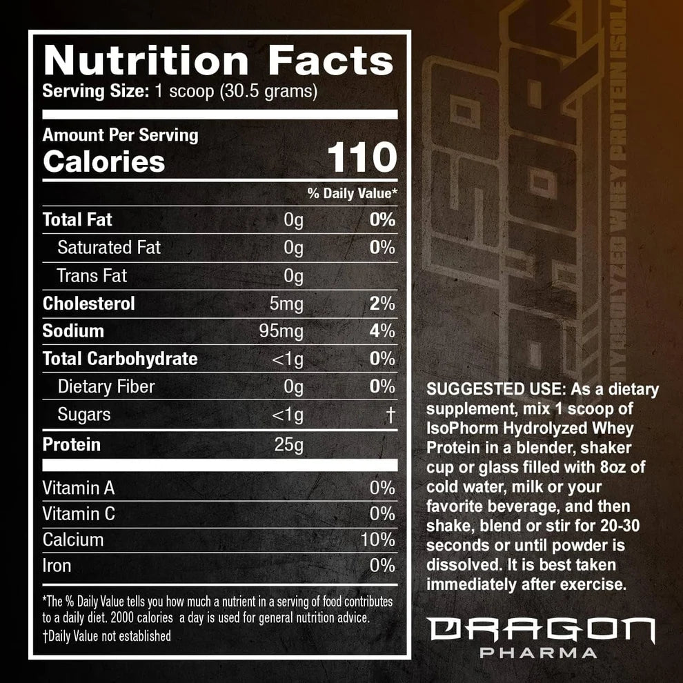 Dragon Pharma Isophorm 52 servicios / 3.6 lbs