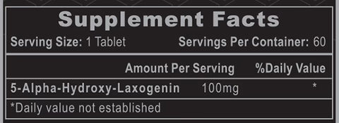 Hi-Tech Laxogenin 100 60 Ct