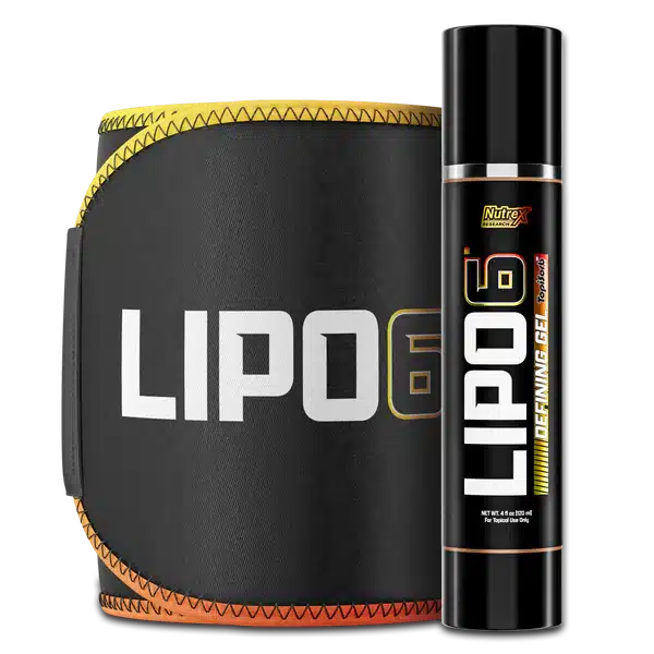 NutrexLipo 6 Gel Definidor 120 Ml + Faja Reductora Termica