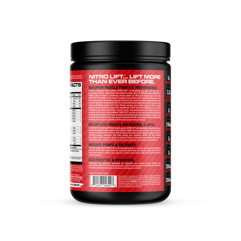 Musclemeds Nitrolift 40 Serv