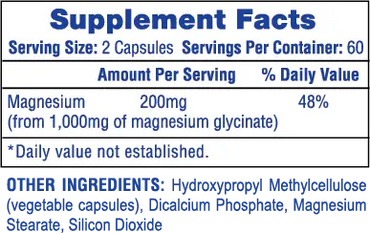 Hi-Tech Magnesium Glycinate 500 Mg 120 Ct