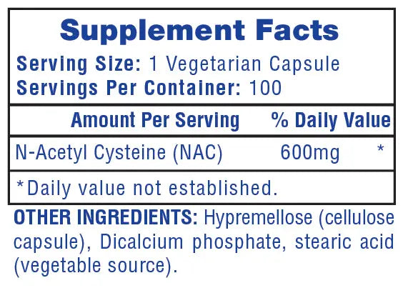 Hi-Tech NAC 100 Cts