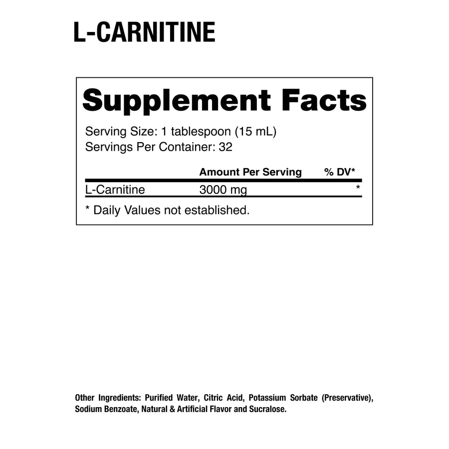 Dragon Pharma L-Carnitine (Carnitina Liquida) 32 Serv