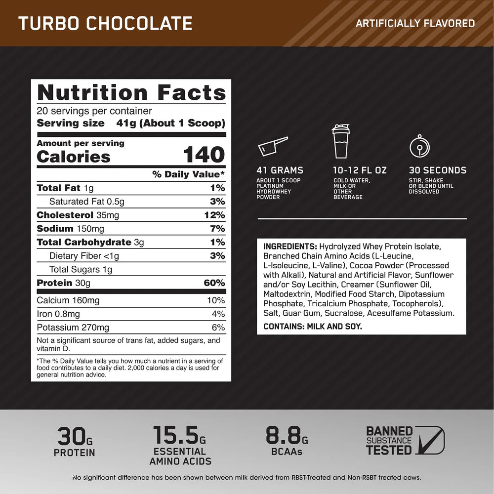 Optimum Nutrition Hydro Whey 3.5 lbs