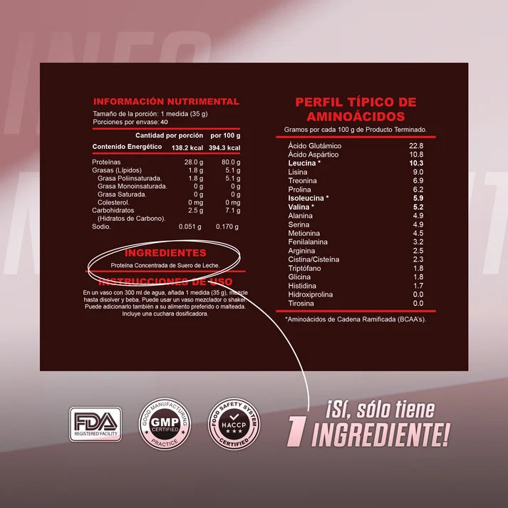 Advance Nutrition Pureza WPC 700 Grs