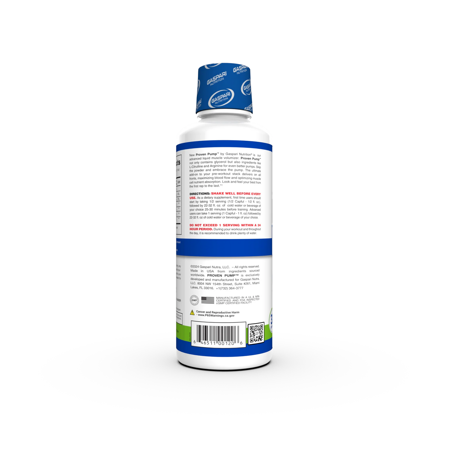 Gaspari Proven Pump 16oz 32 Serv
