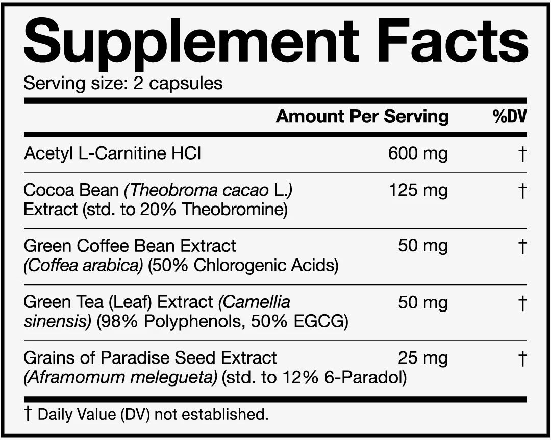 Cobra The Omen Fat Burner Stim Free 100 Caps