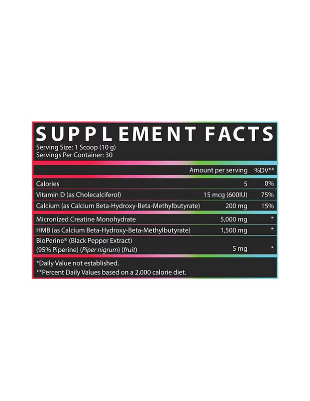 Nutrex Creatine + HMB 30 Servings