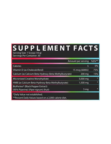 Nutrex Creatine + HMB 30 Servings