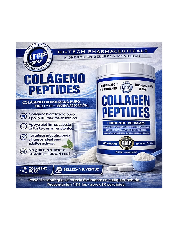 Hi-Tech Collagen Peptides 1.34 LBS