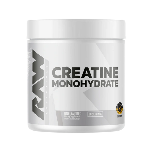 Raw Creatine Monohydrate 30 Serv
