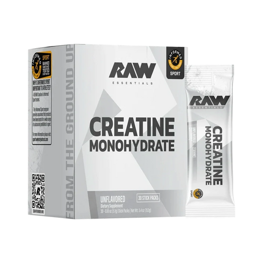 Raw Creatine Sticks 30 Serv