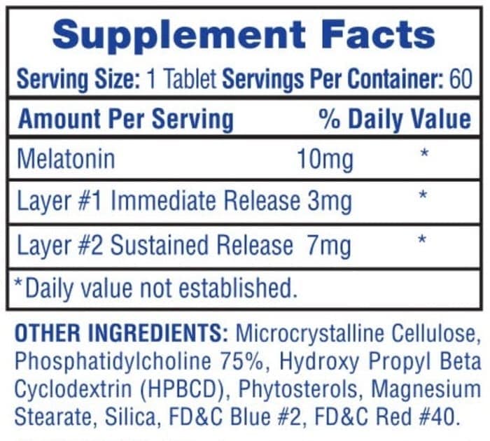 Hi-Tech Melatonin 60 tabs (Melatonina)