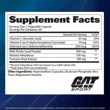 Gat Liver Cleanse 60 caps