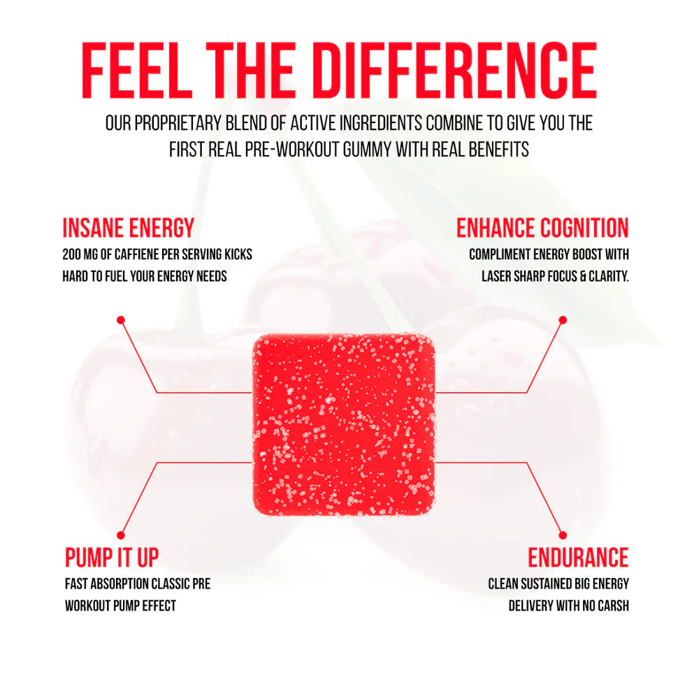 Smash Pre-Workout Gummy 100 Ct