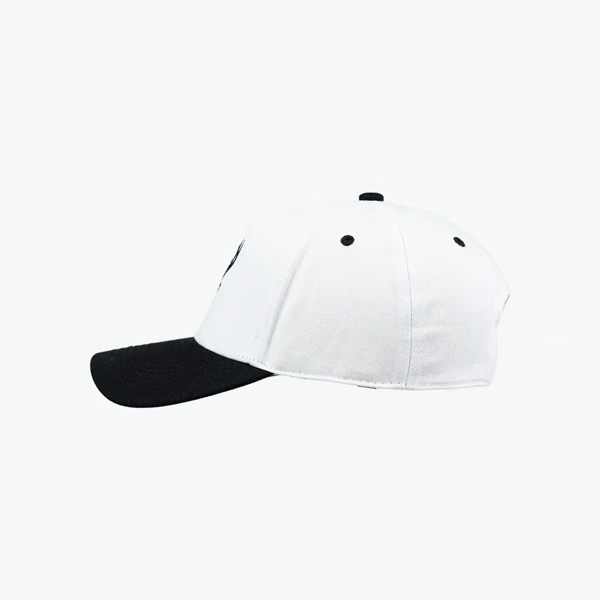 Bucked Up Gorra de Beisbol Blanco/Negro