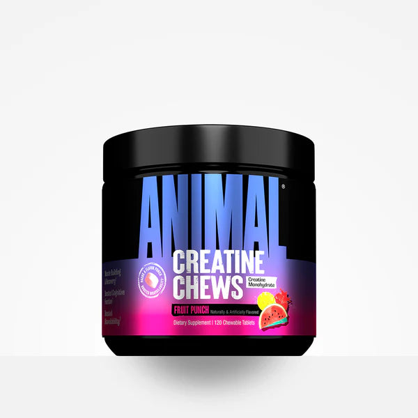 Universal Animal Creatina Masticable 120 tabletas