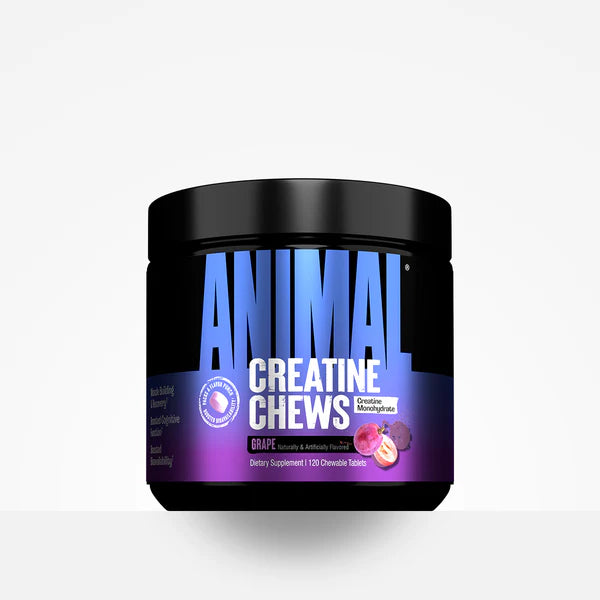 Universal Animal Creatina Masticable 120 tabletas